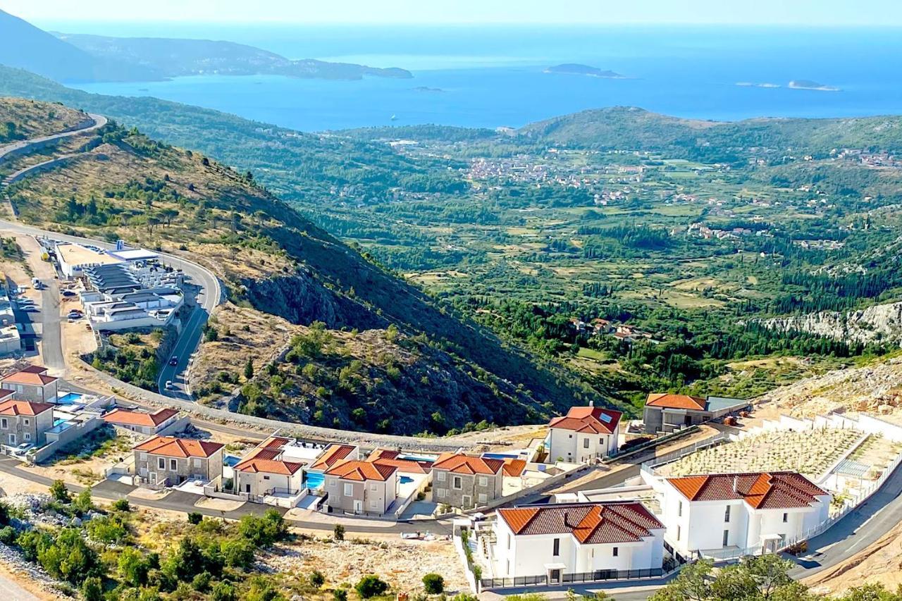 Luxury Villa Miriam With Private Pool And Jet Pool Near Dubrovnik Ivanica Exterior foto