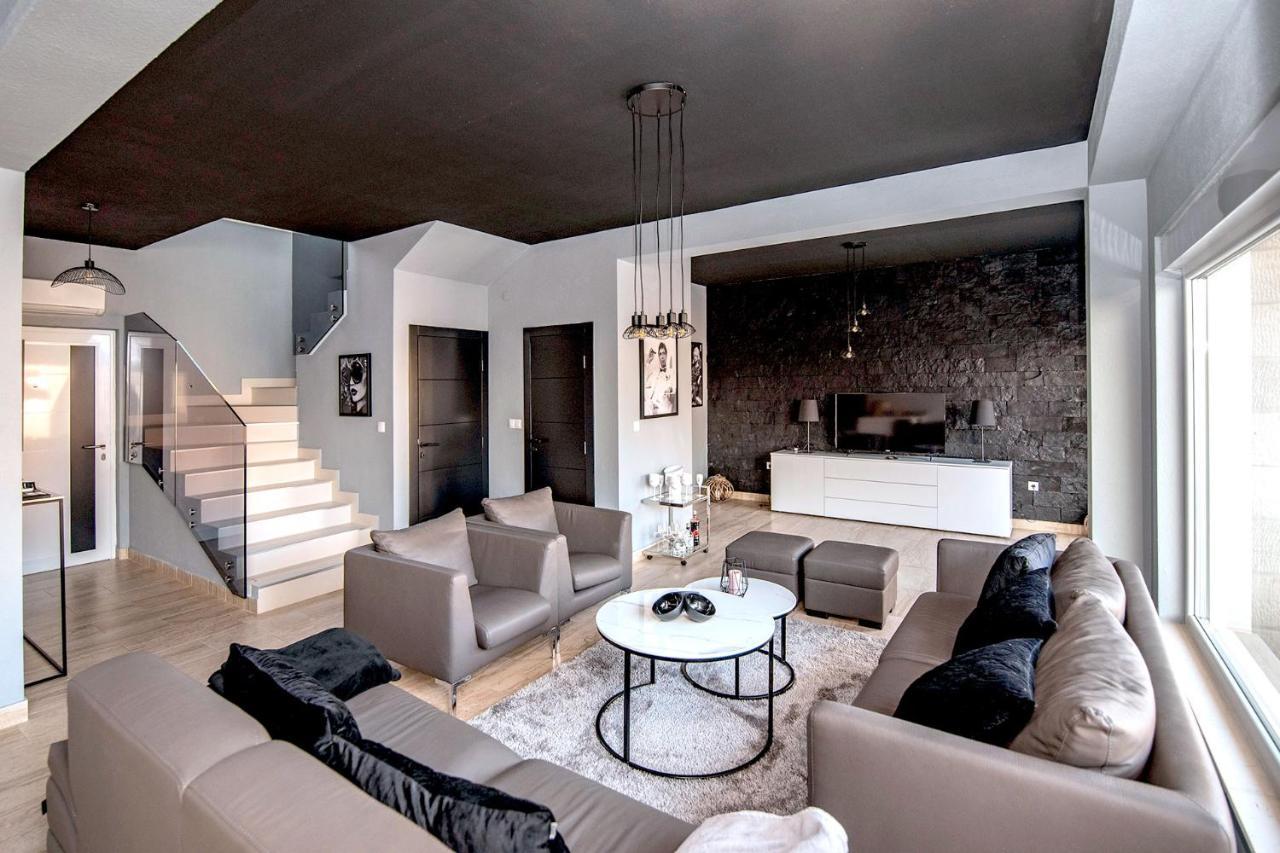 Luxury Villa Miriam With Private Pool And Jet Pool Near Dubrovnik Ivanica Exterior foto