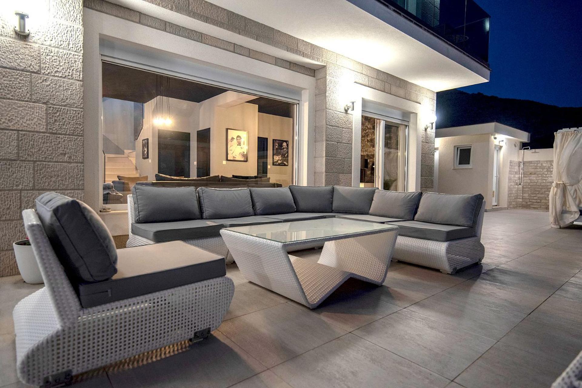 Luxury Villa Miriam With Private Pool And Jet Pool Near Dubrovnik Ivanica Exterior foto